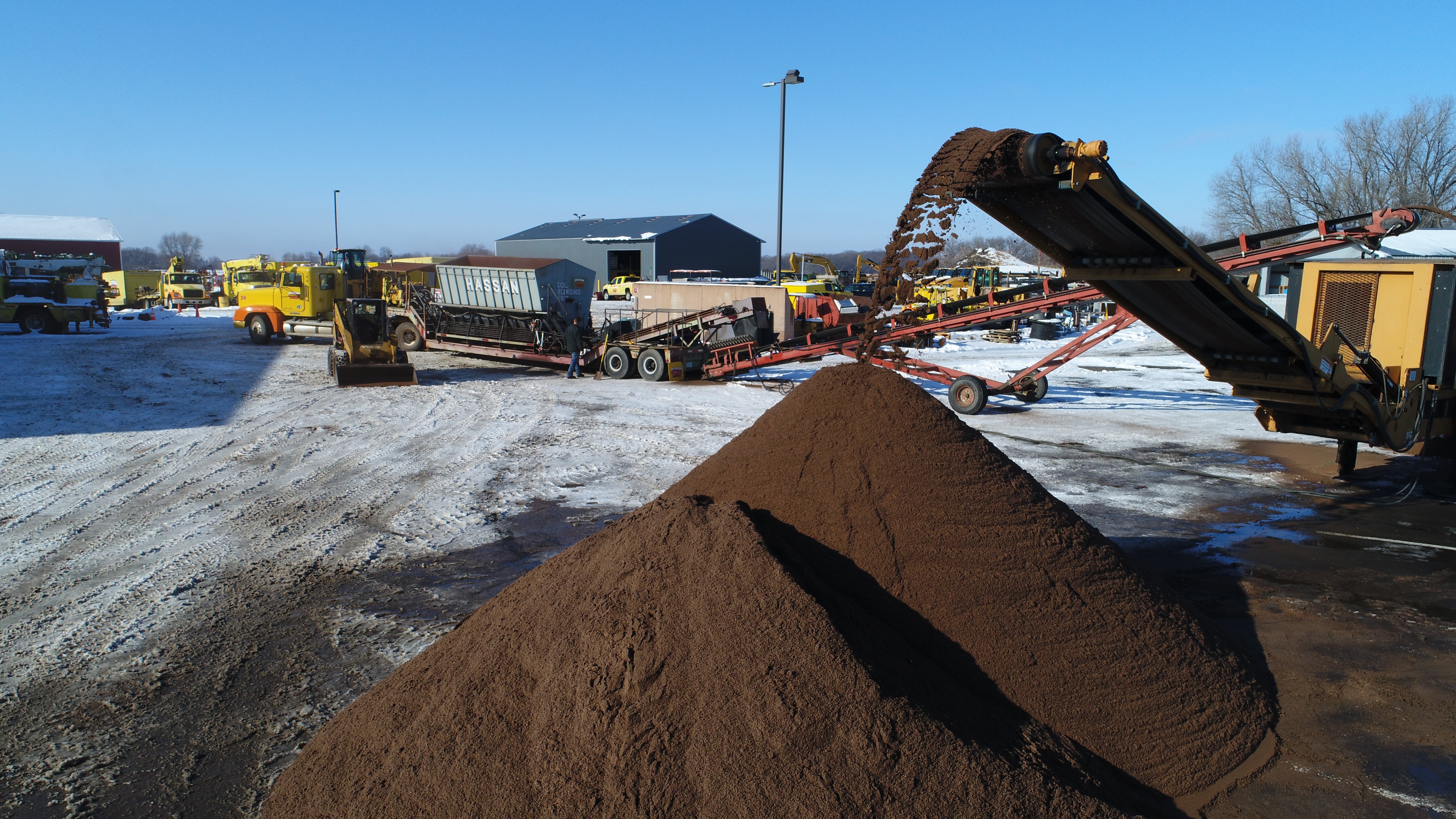 Iron Enhanced Soil Blending Process
